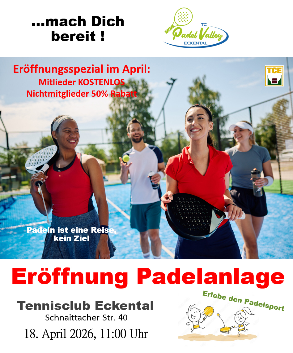 Eröffnung Padelanlage